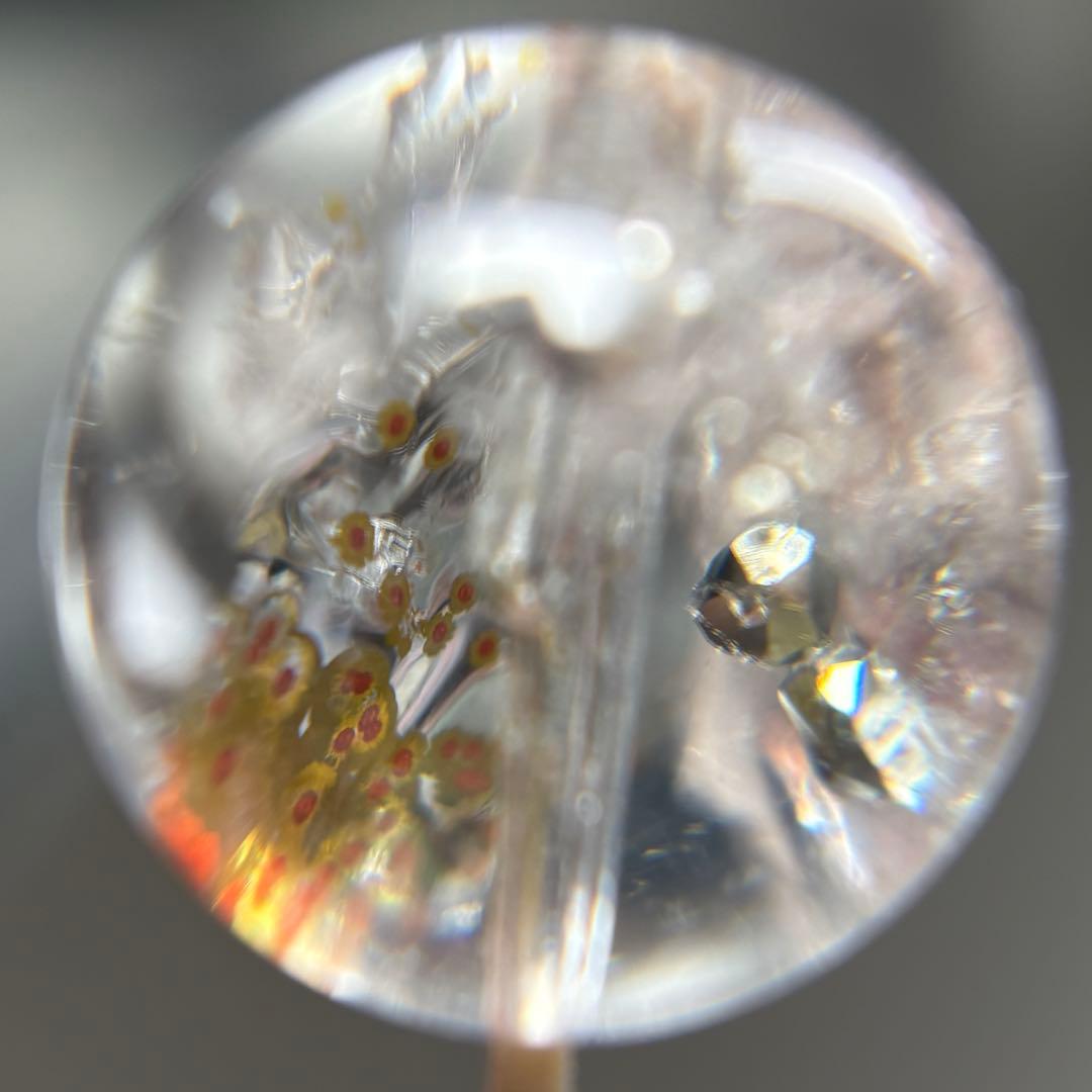 極上　ライモナイト共生パイライト虹入り