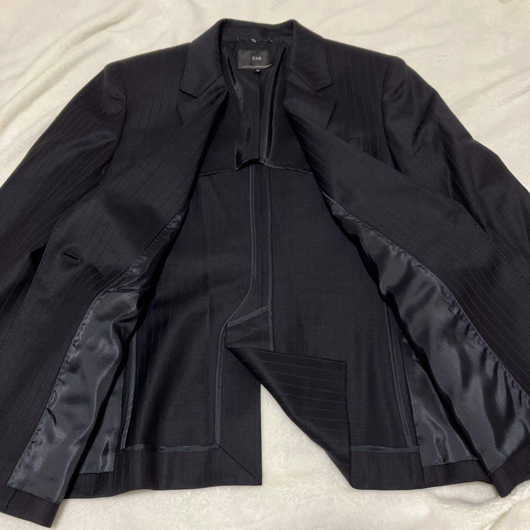 23区 ニジュウサンク　スーツ　セットアップ　ジャケット　パンツ　日本製　XL