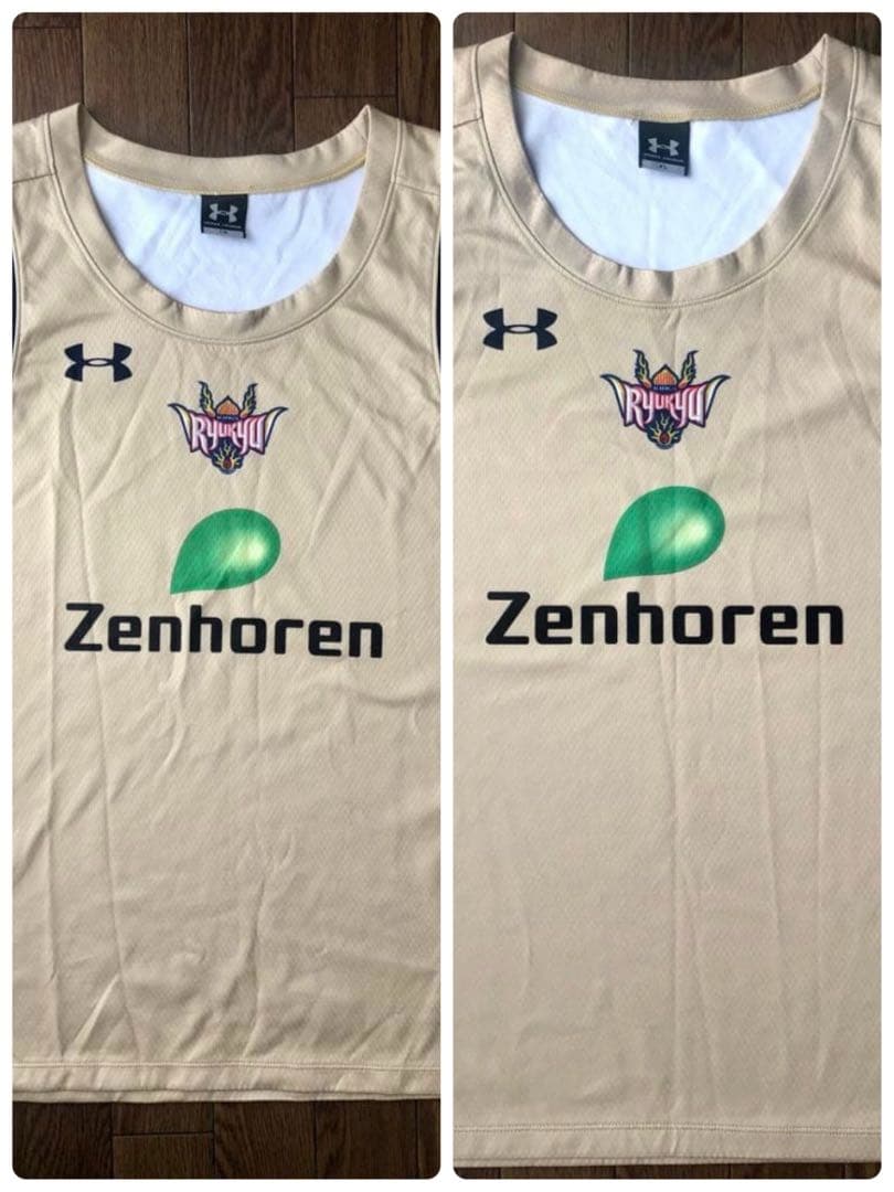 ★２枚セット　琉球ゴールデンキングス　レプリカユニフォーム　ゴールド