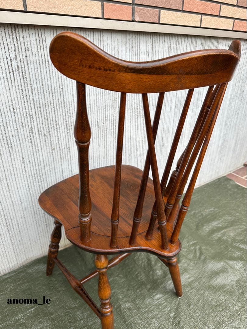 【ダイニングチェア】飛騨産業　キツツキ　ウィンザーチェア　スティックバック