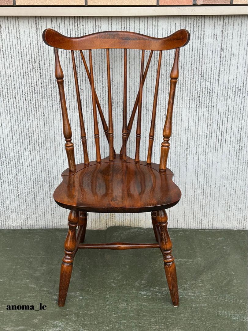 【ダイニングチェア】飛騨産業　キツツキ　ウィンザーチェア　スティックバック