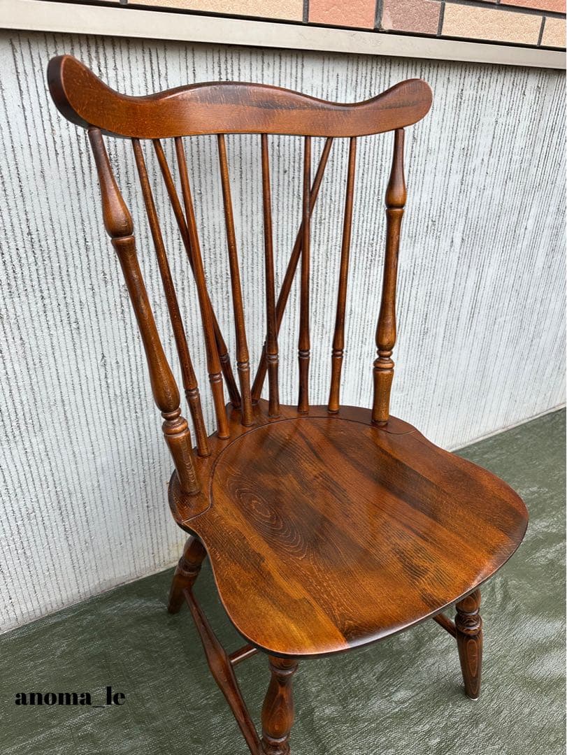 【ダイニングチェア】飛騨産業　キツツキ　ウィンザーチェア　スティックバック