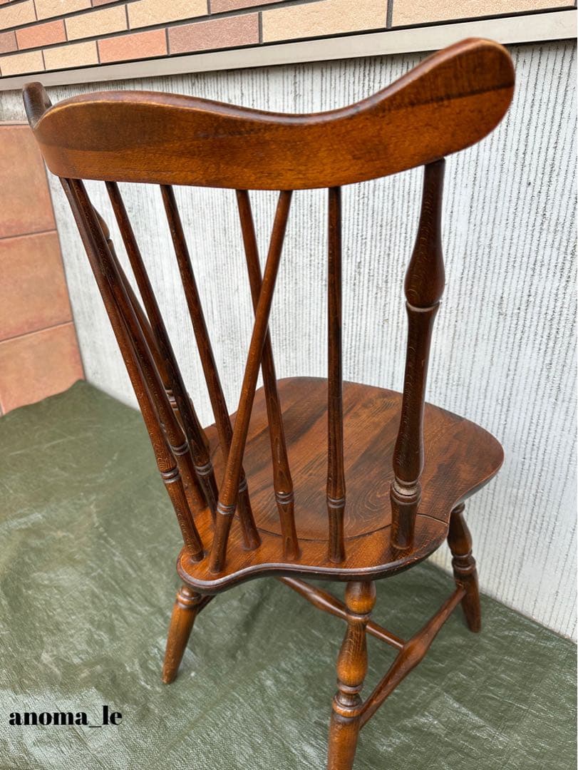 【ダイニングチェア】飛騨産業　キツツキ　ウィンザーチェア　スティックバック