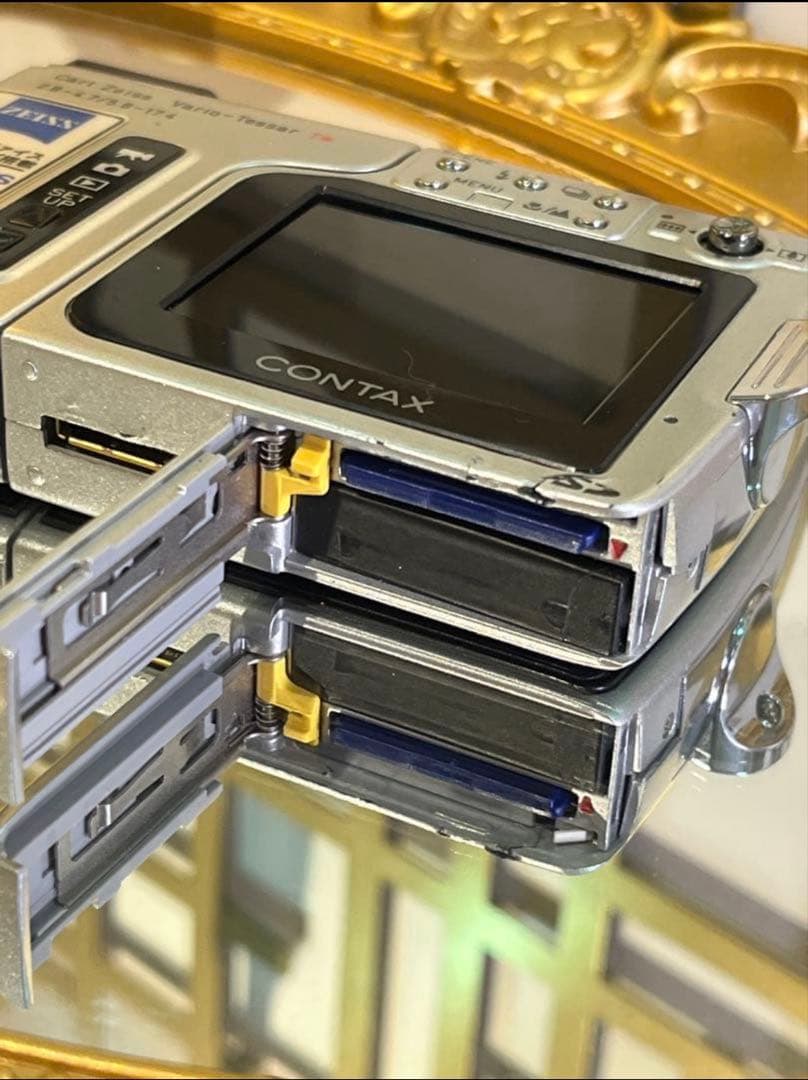 CONTAX U4R ブラック 動作品 ツァイスT＊レンズ