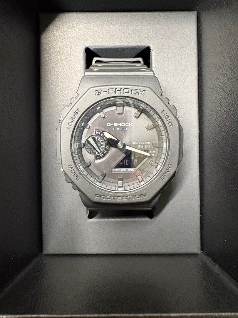 ジーショックG-SHOCK GA-B2100-1A1JF メンズ ブラック