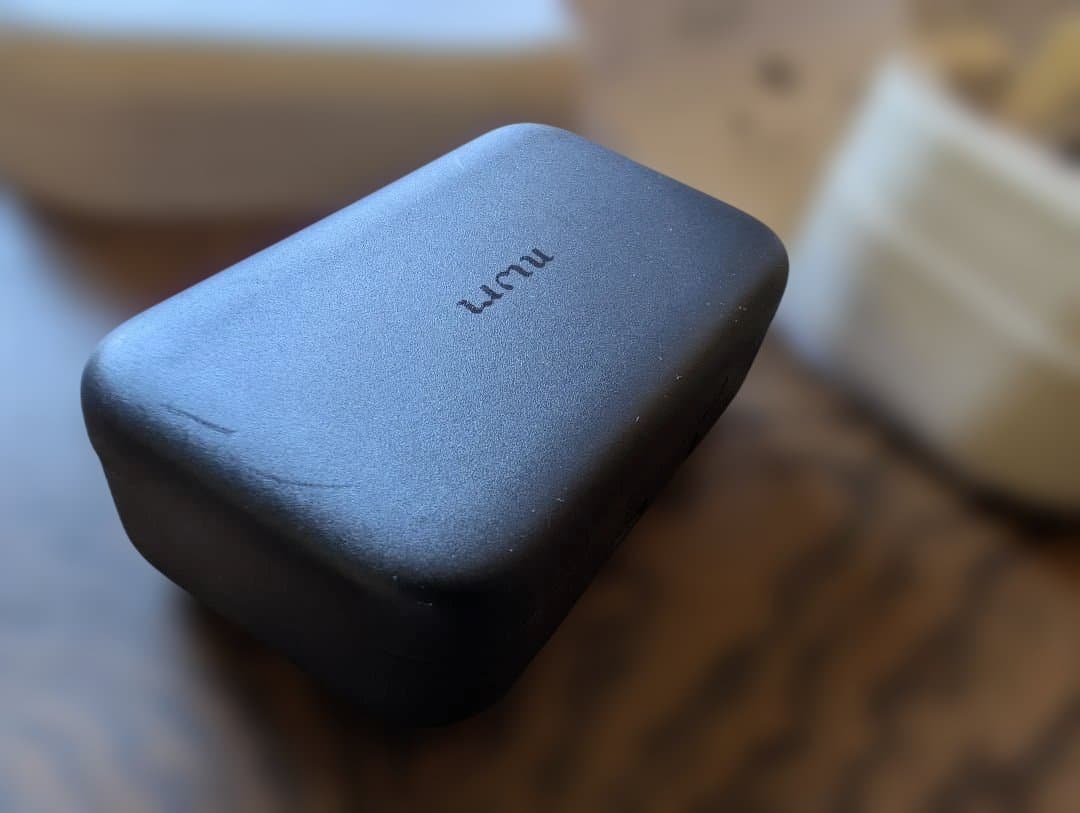 nwm DOTS ワイヤレスイヤホン (イエロー)