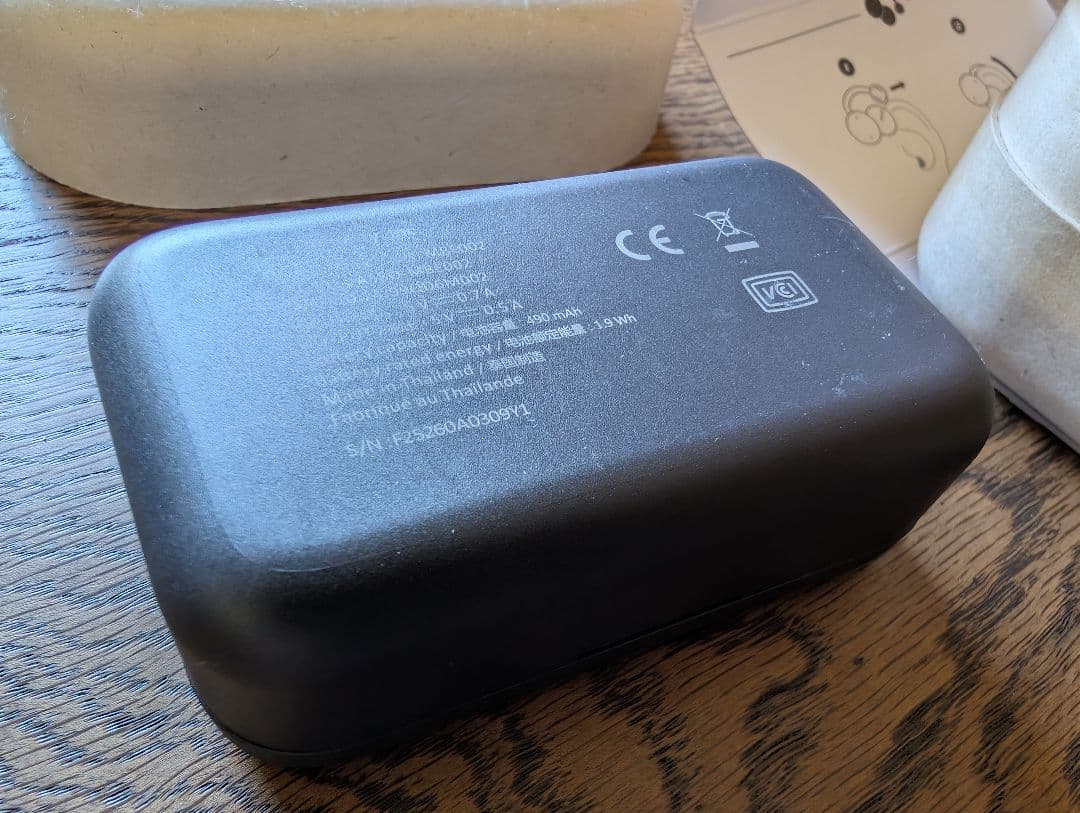 nwm DOTS ワイヤレスイヤホン (イエロー)