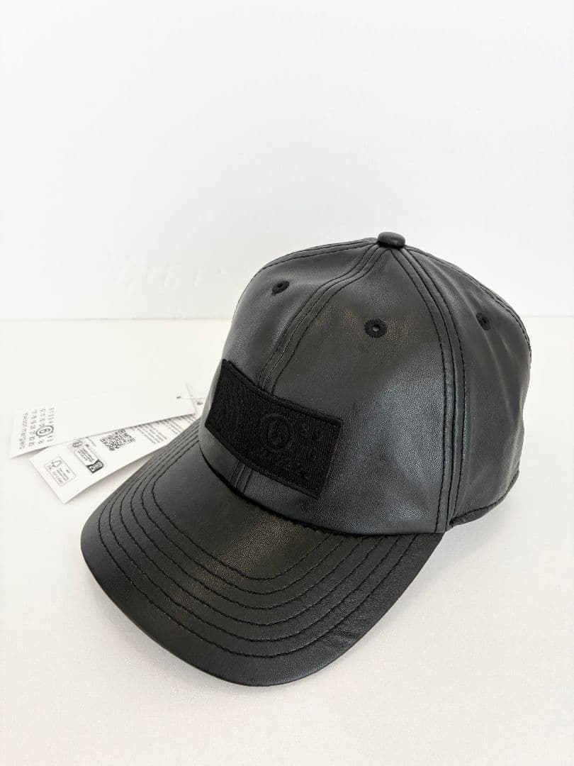 大人もOK! MM6 Maison Margiela ロゴラベルパッチ キャップ