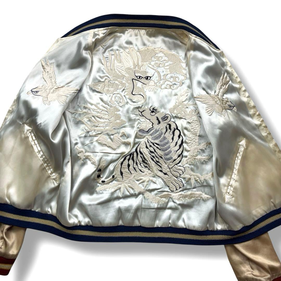 テーラー東洋 スカジャン スーベニア　ジャケットリバーシブル M 白虎 × 鳳凰