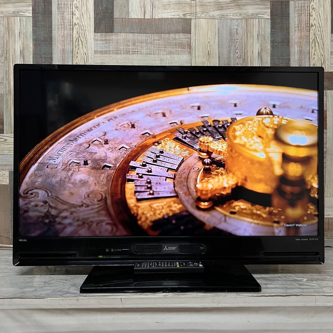 リクエスト価格全国送料込三菱電機40V型HDD1TB内蔵ブルーレイレコーダー搭載