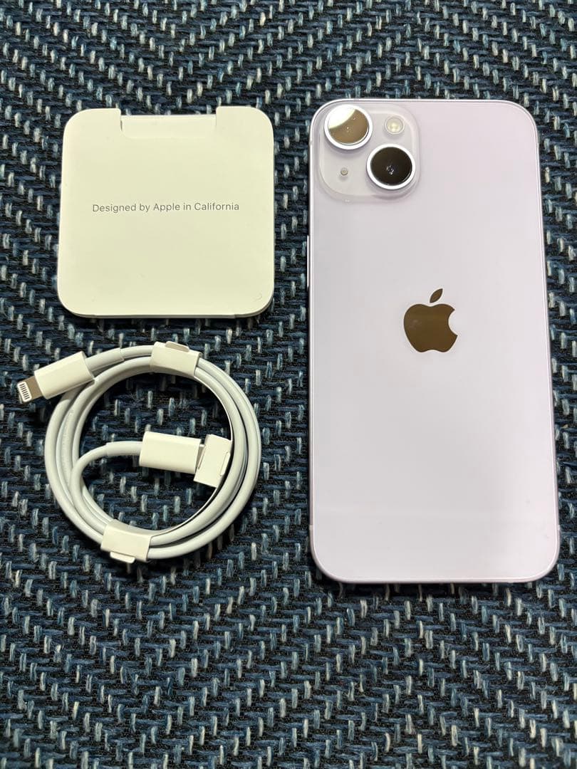 iPhone14 パープル 512GB 新品　本体特価★ピン　ケーブル付き♪