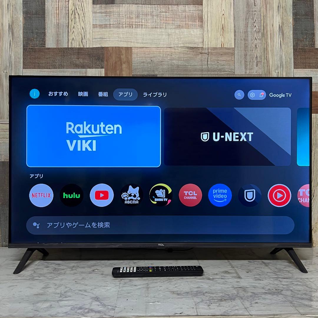 いのししさん専用全国送料込今年購入TCL40型液晶スマートテレビGoogle