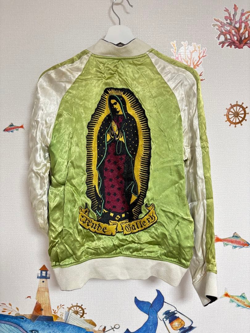 寛登山 ルードギャラリー マリア様 スカジャン リバーシブル