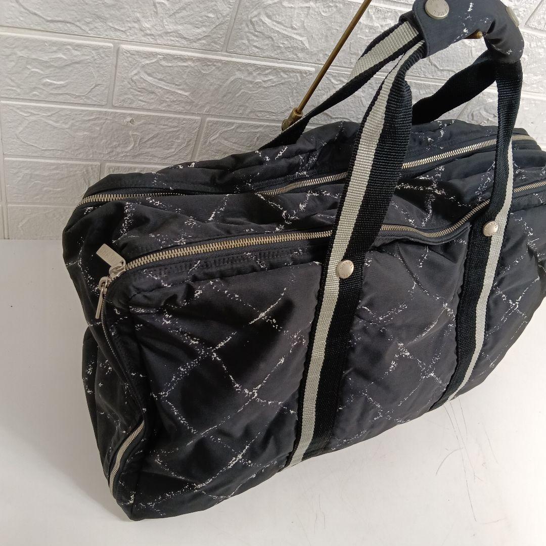 CHANEL ボストンバッグ ブラック　上40