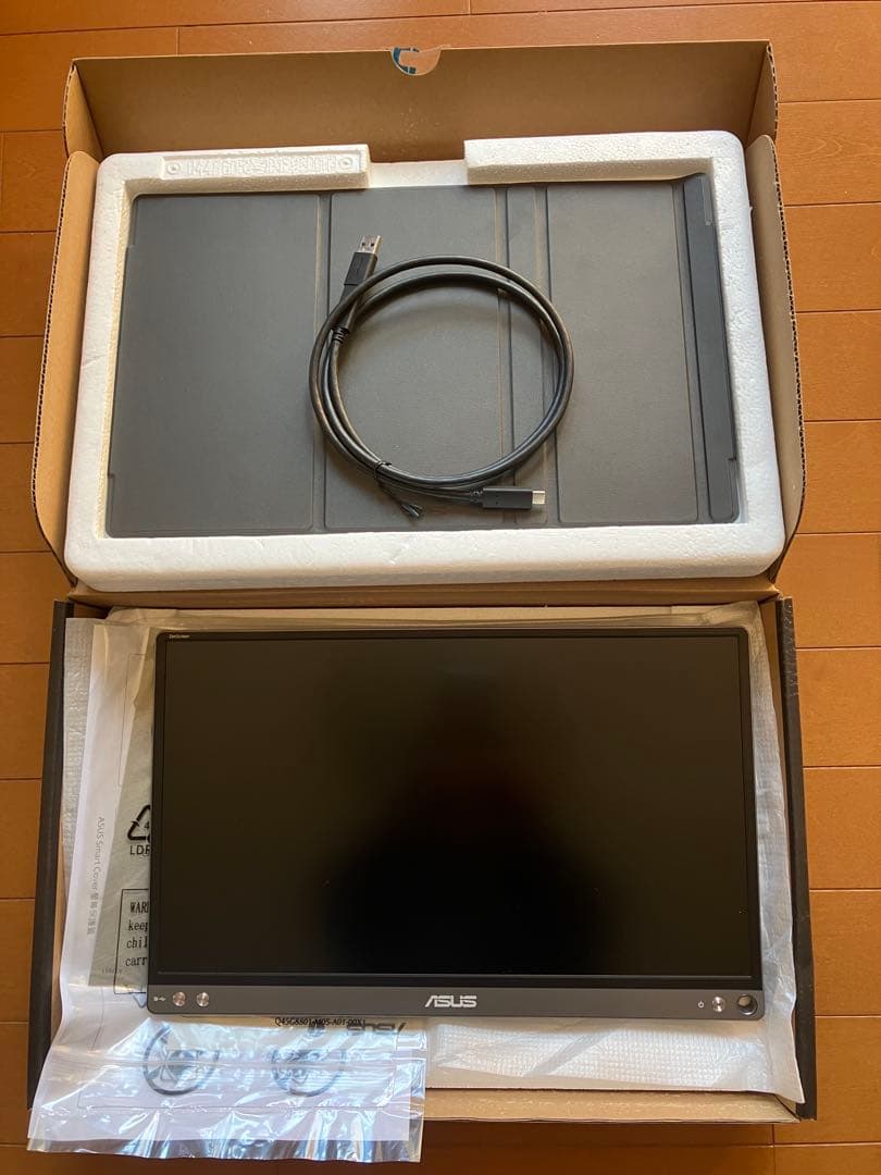 ASUS ZenScreen MB16ACE ポータブルUSB 液晶ディスプレイ