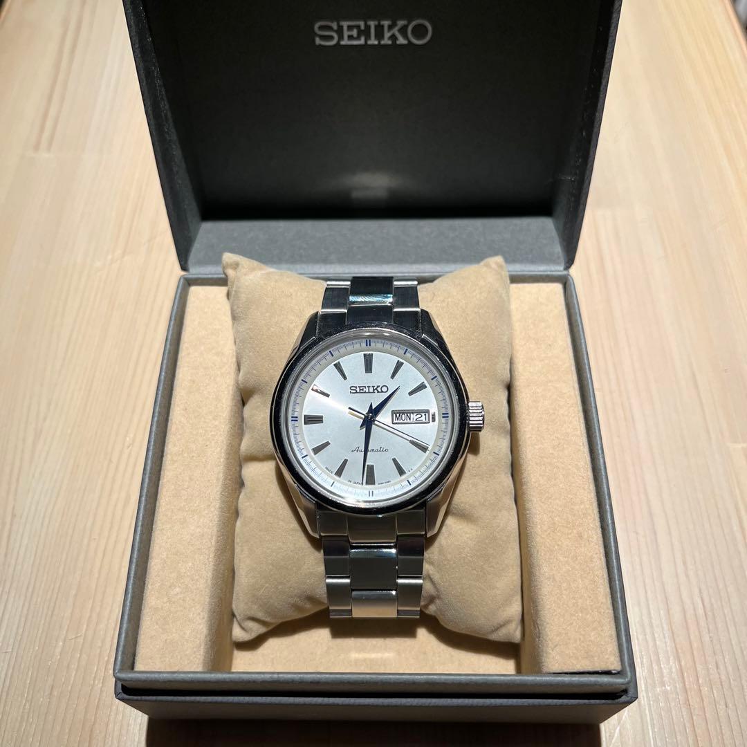SEIKO プレサージュ SARY055/ホワイト 自動巻き　41mm