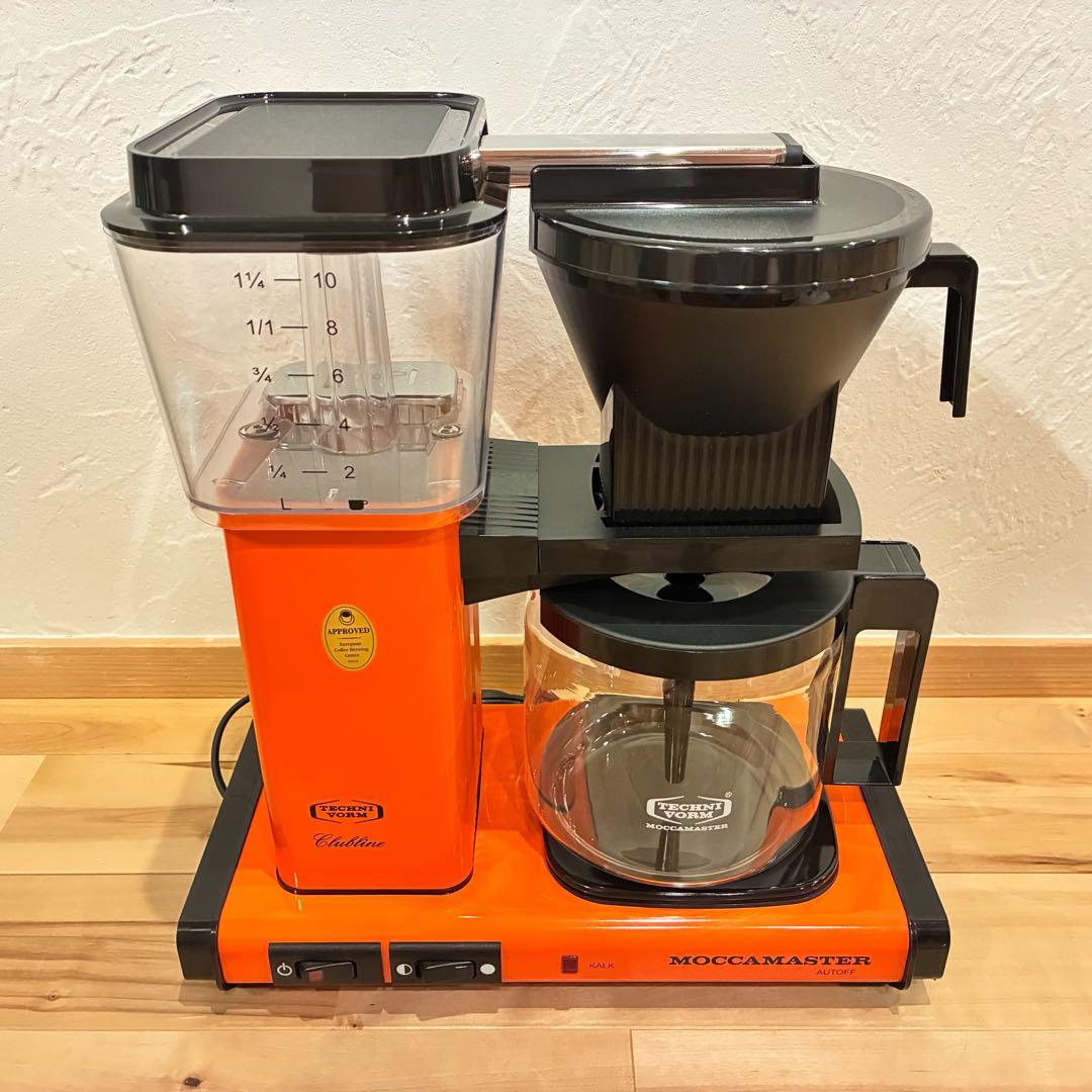 モカマスター コーヒーメーカー オレンジ 741