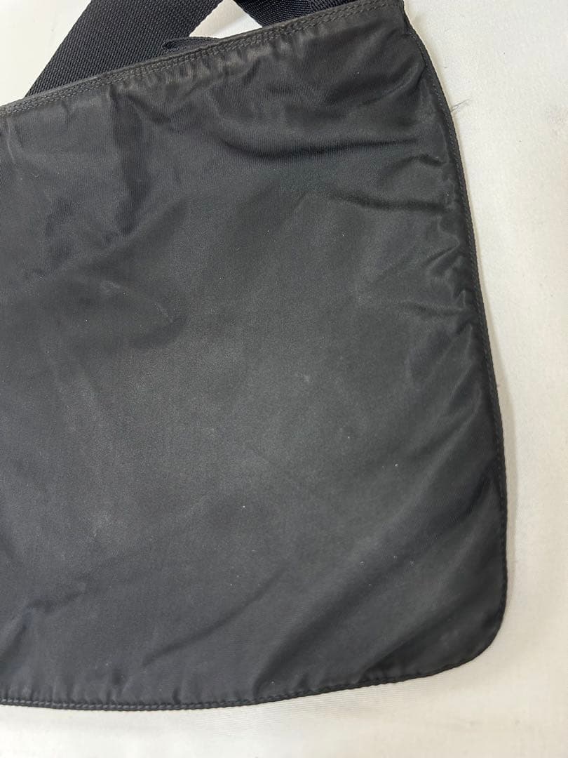 PRADA プラダ メッセンジャー ショルダー　バッグ　ナイロン　黒