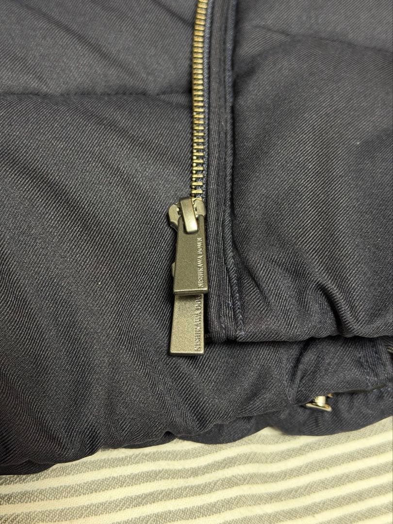 ナノユニバース　サージショートダウン　36 ネイビー　nano universe