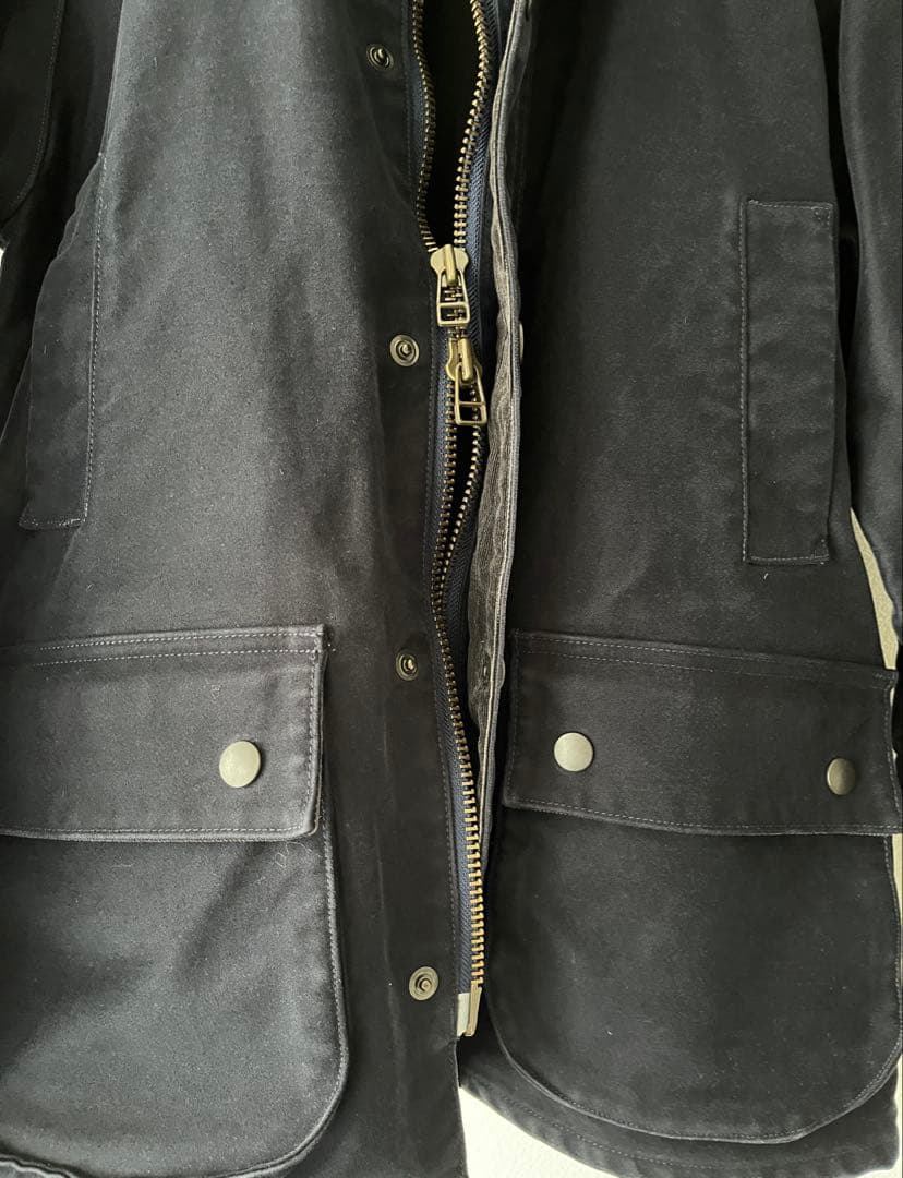 FOB FACTORY ライディングジャケット ネイビー