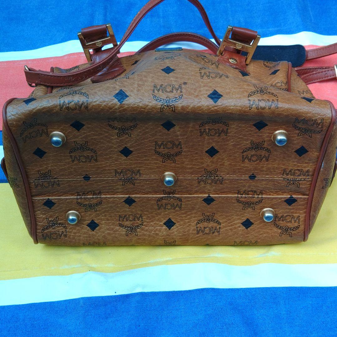 MCMミニボストンバック　中古