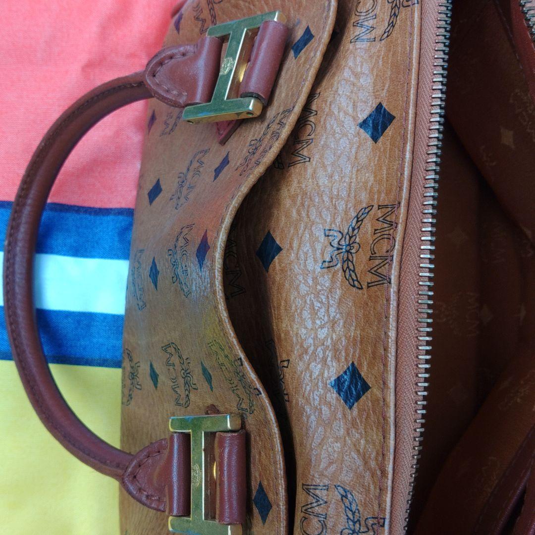 MCMミニボストンバック　中古