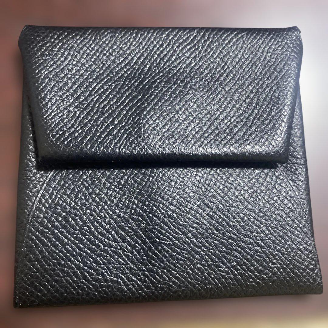 HERMES 黒 レザー ケース