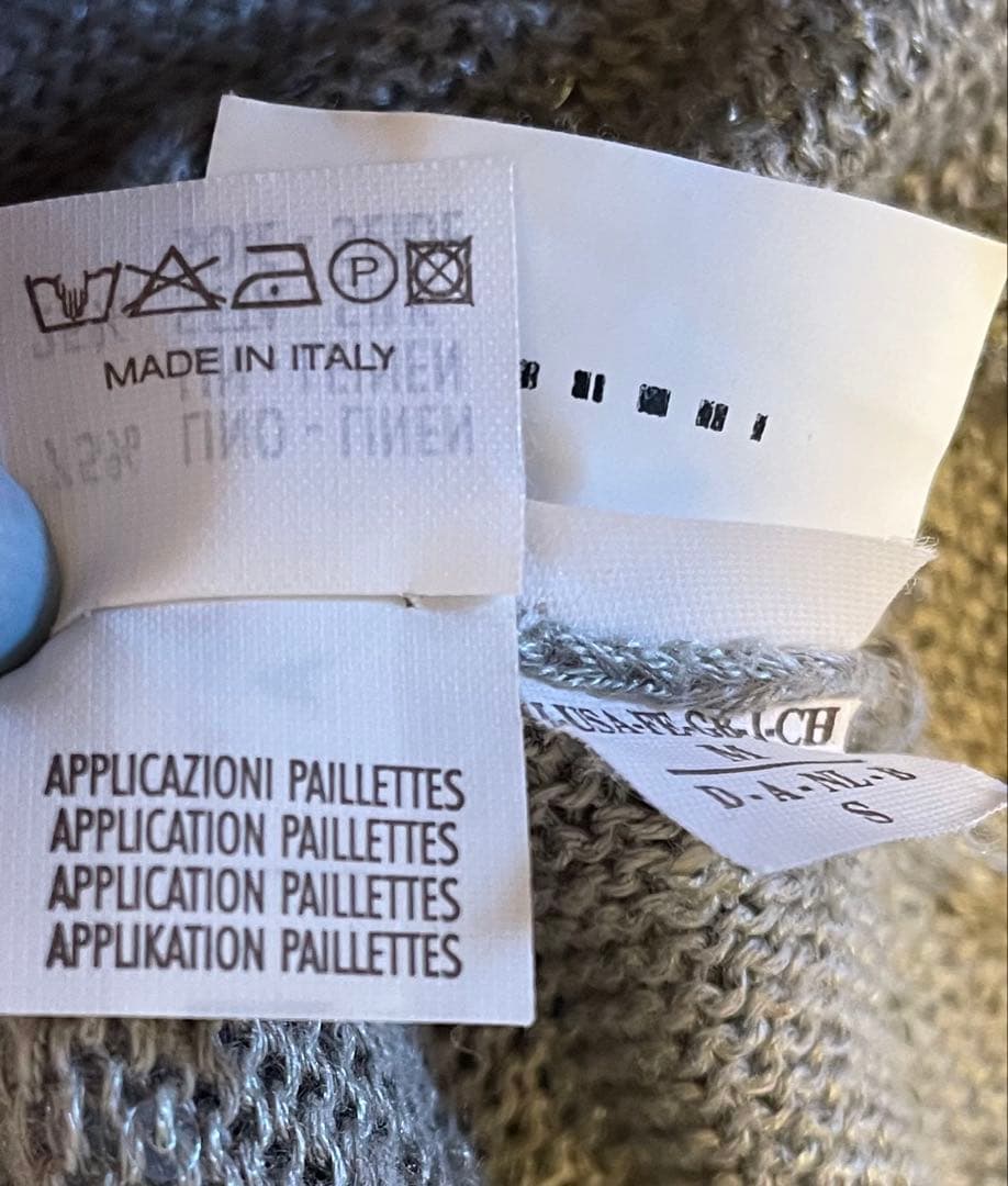 BRUNELLO CUCINELLI Vネック ワンピース M