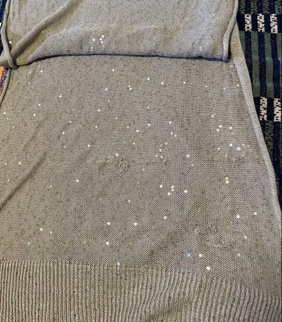 BRUNELLO CUCINELLI Vネック ワンピース M