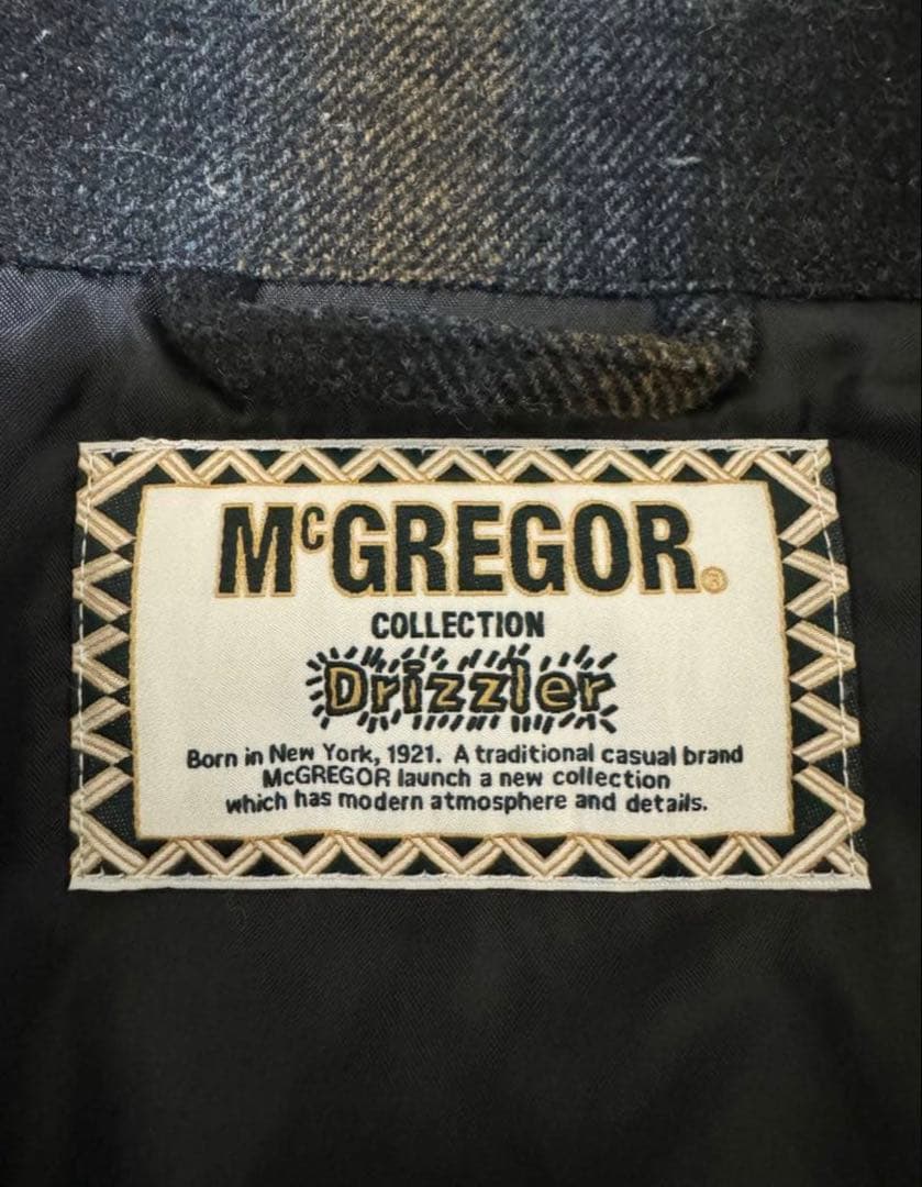 オンブレチェック パディングドリズラー ジャケット