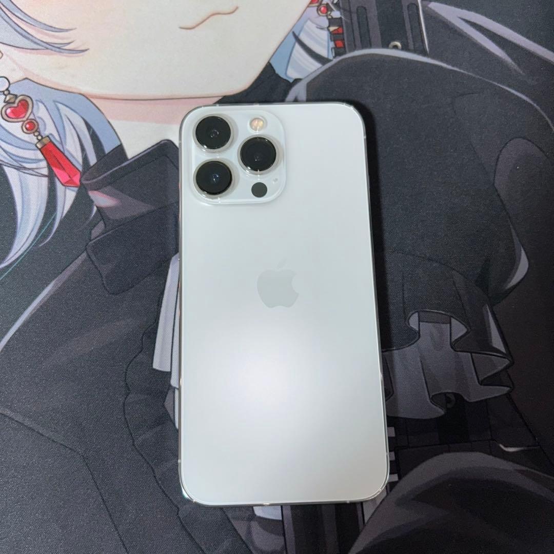 Apple iPhone 13 pro ホワイト 本体　【バッテリー容量80%】