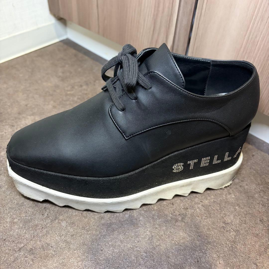 STELLA McCARTNEY エリス　プラットフォーム　36 ブラック