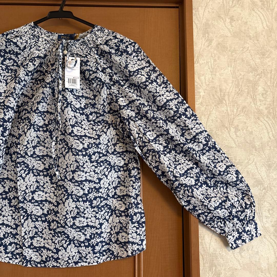 ポロラルフローレン　ボタニカルブラウス　チュニック　新品未使用タグ付き