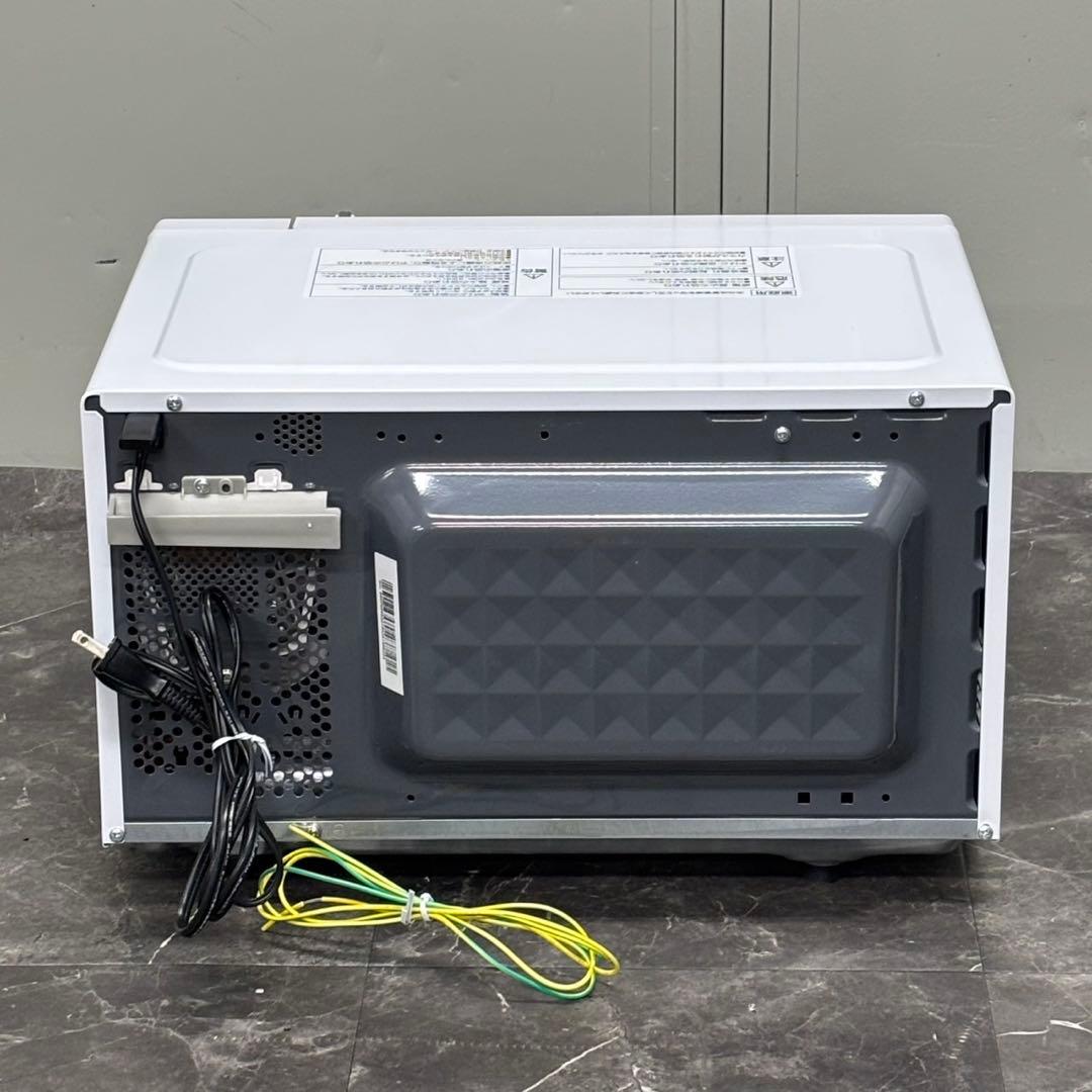 ♪送料込！2024年製 山善 フラット電子レンジ PRW-F180(W)