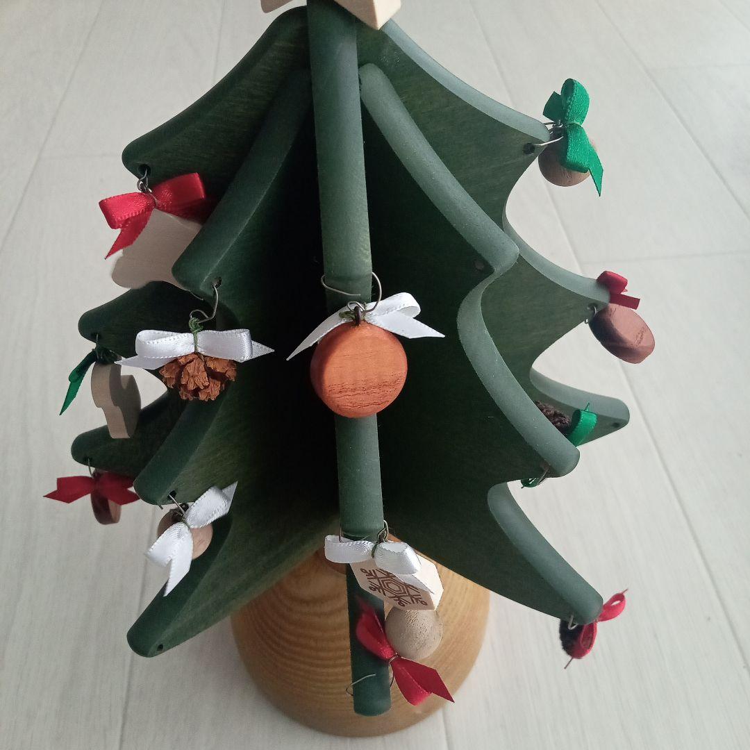オークヴィレッジ　oakvillage　オルゴールツリープチ　クリスマスツリー