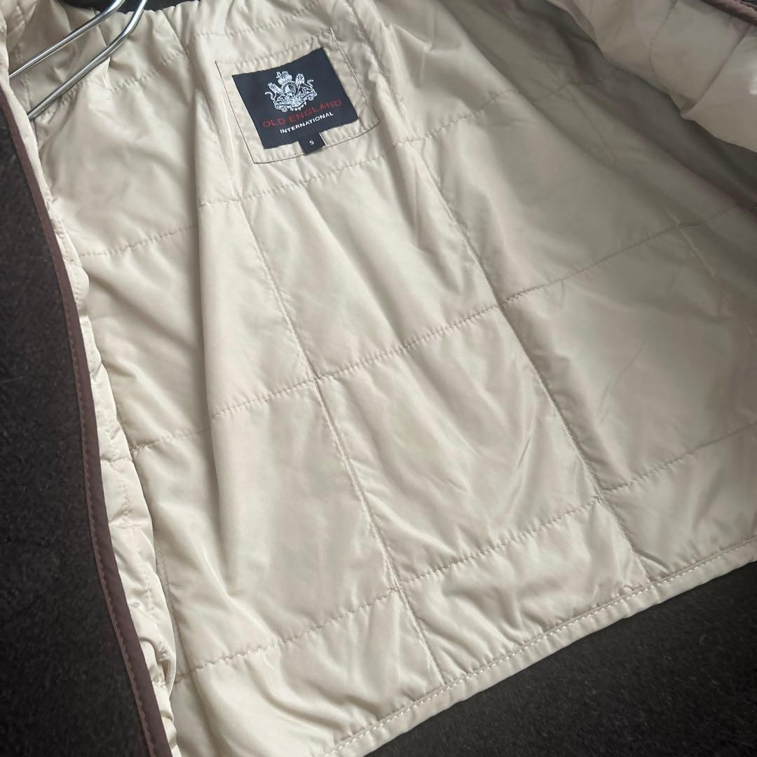 OLD ENGLAND ダッフルコート ヘリンボーン 定価18万