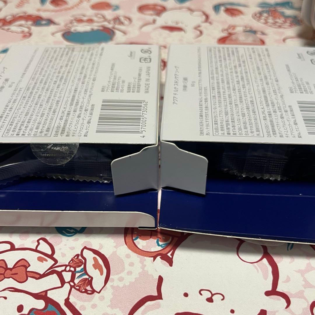 【新品】 アウラ アクアドルナ スキンケアソープ２個セット