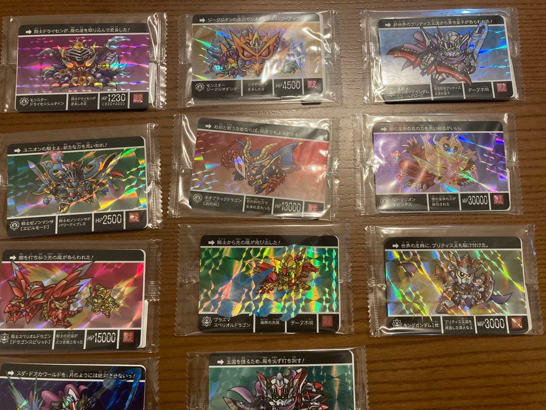 【新品】ナイトガンダムカードダスクエスト26枚【未開封】