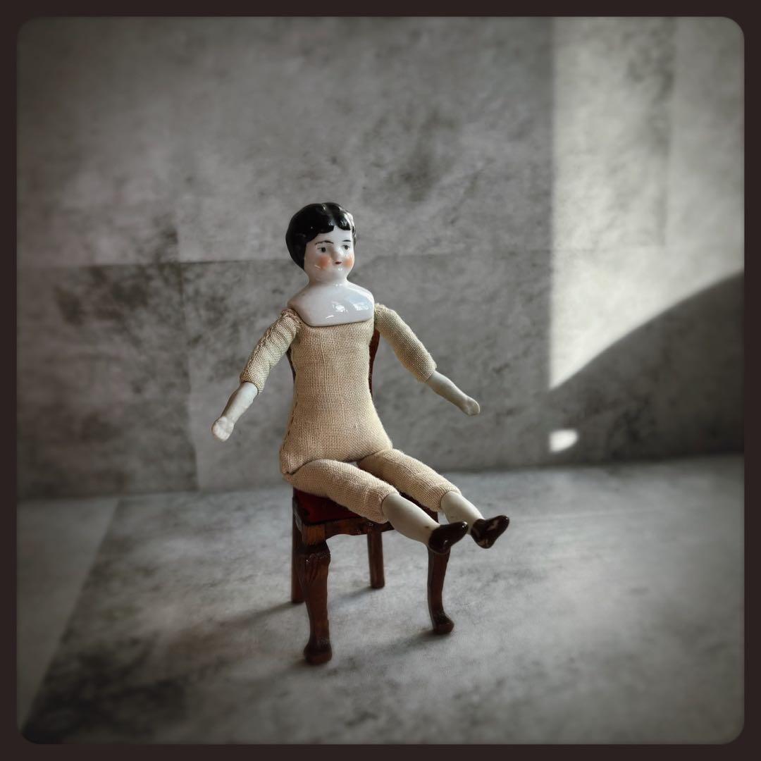 ご確認用　アンティーク チャイナヘッドドール　 ビスクドール