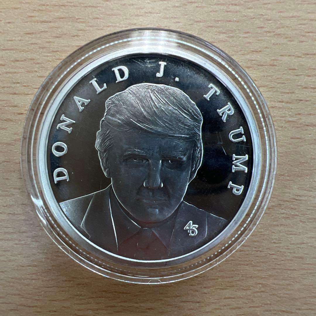 純銀99.9％ トランプ大統領 記念 純銀 シルバー 1オンス