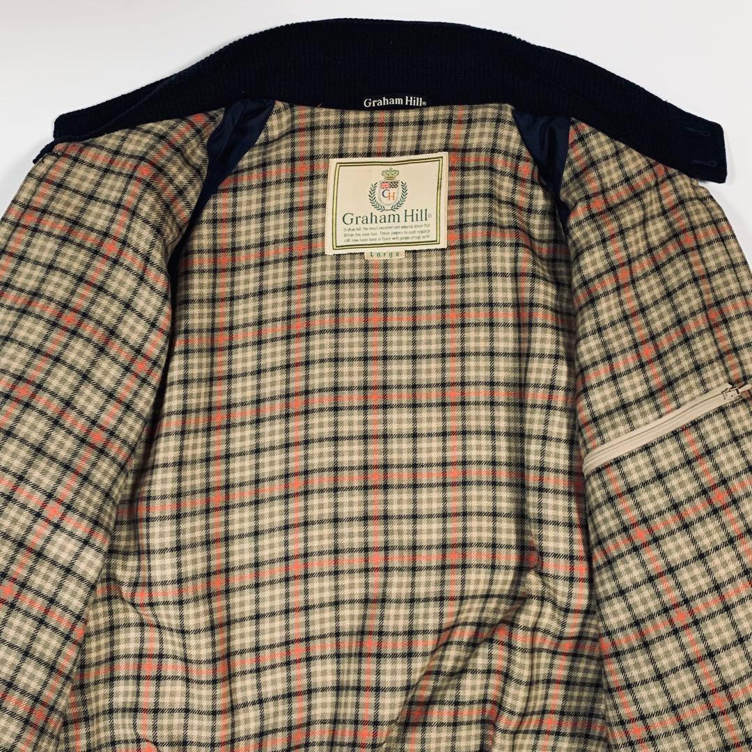 Graham Hill（グラハムヒル）ハリントンジャケット カシミヤ混