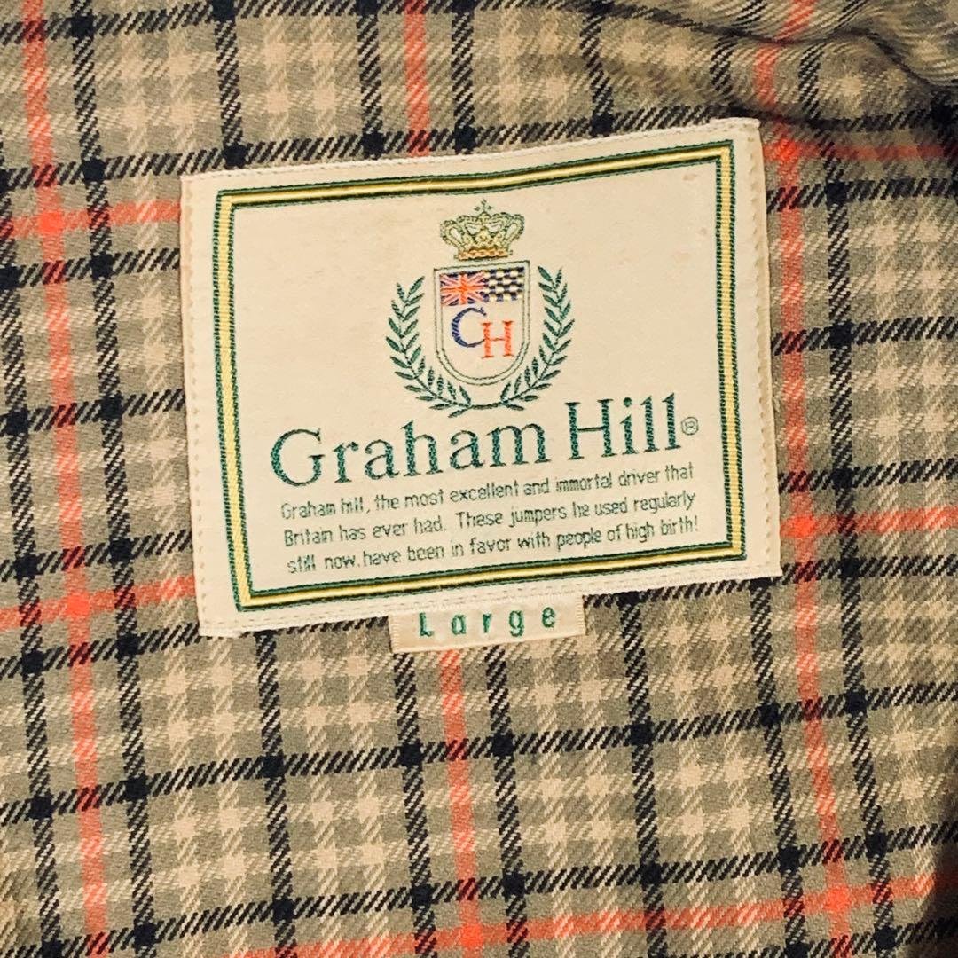 Graham Hill（グラハムヒル）ハリントンジャケット カシミヤ混