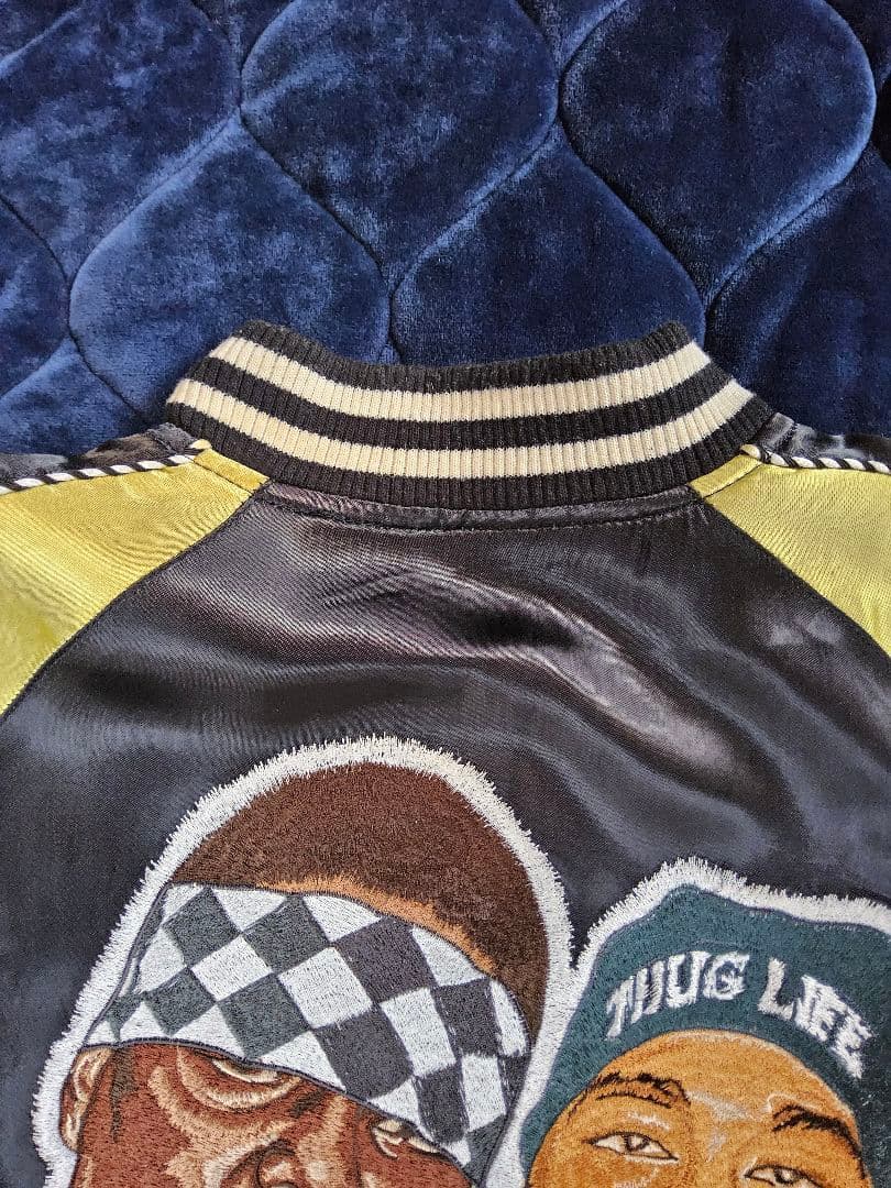 【希少】B.I.G.&2Pac リバーシブル スーベニアジャケット