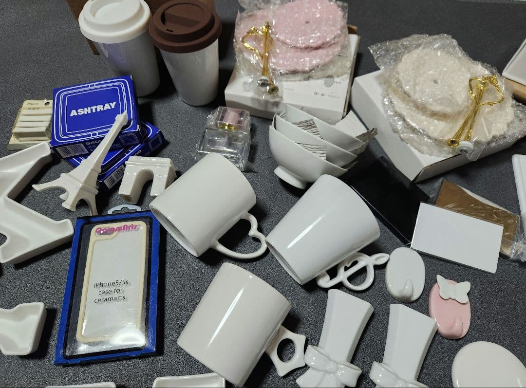 レア　ポーセラーツ白磁　36点