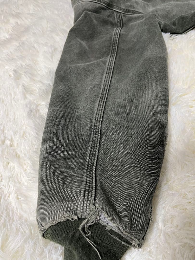 ゴールデンサイズ！　鬼フェード　カーハート　アクティブジャケット モスグリーン