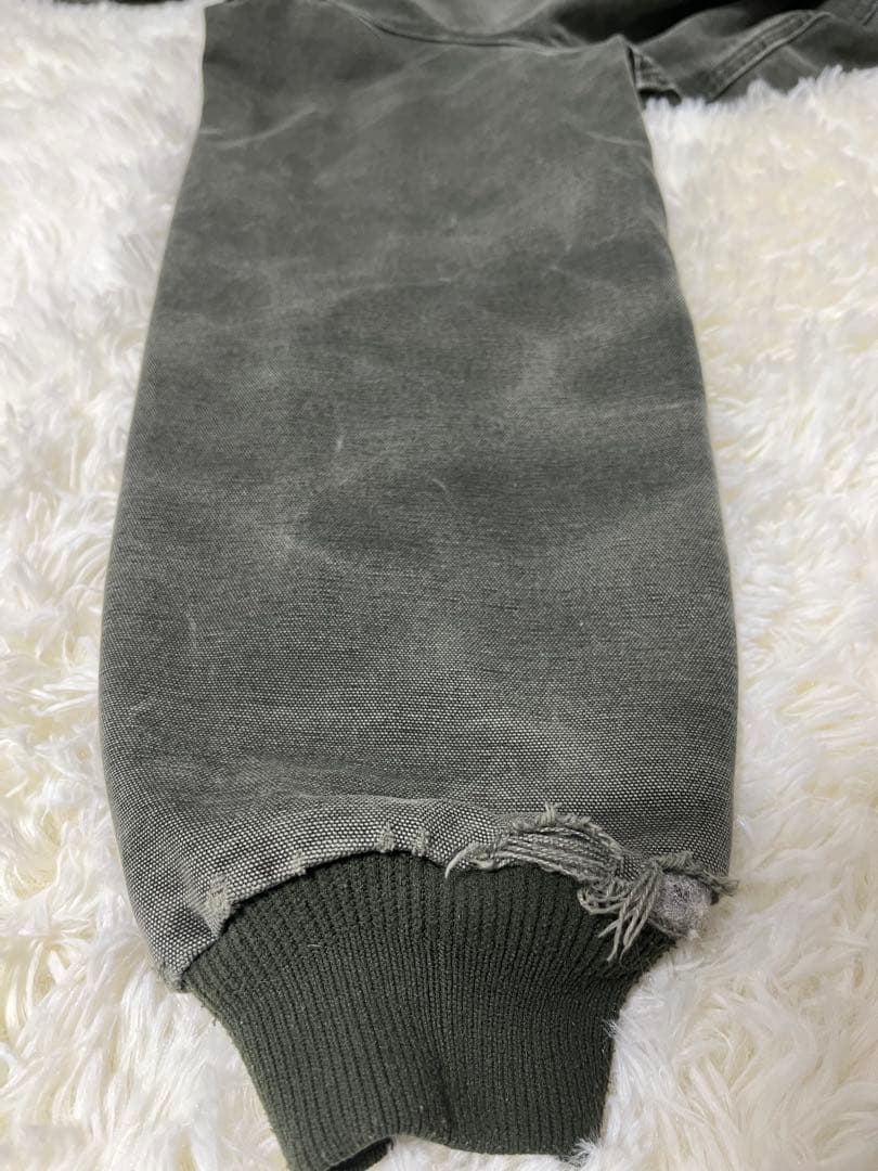 ゴールデンサイズ！　鬼フェード　カーハート　アクティブジャケット モスグリーン