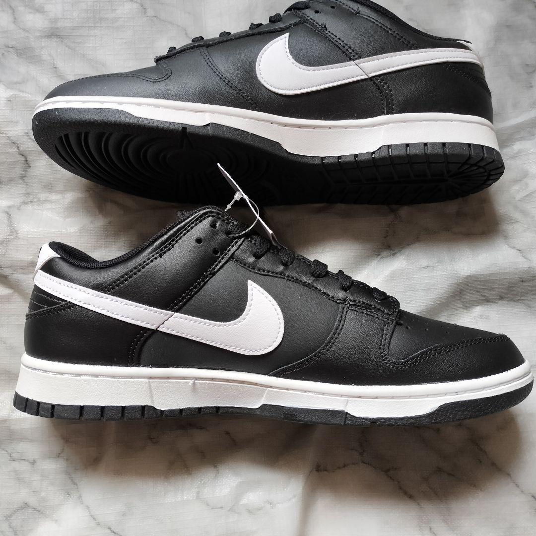 DUNK low retro 28.0センチ 箱なし ブラック パンダ