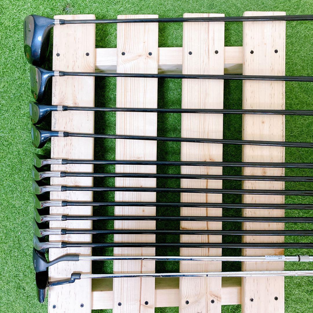 H2.初心者オススメ　ゴルフクラブ　メンズセット　右利き　FLEX S 13本