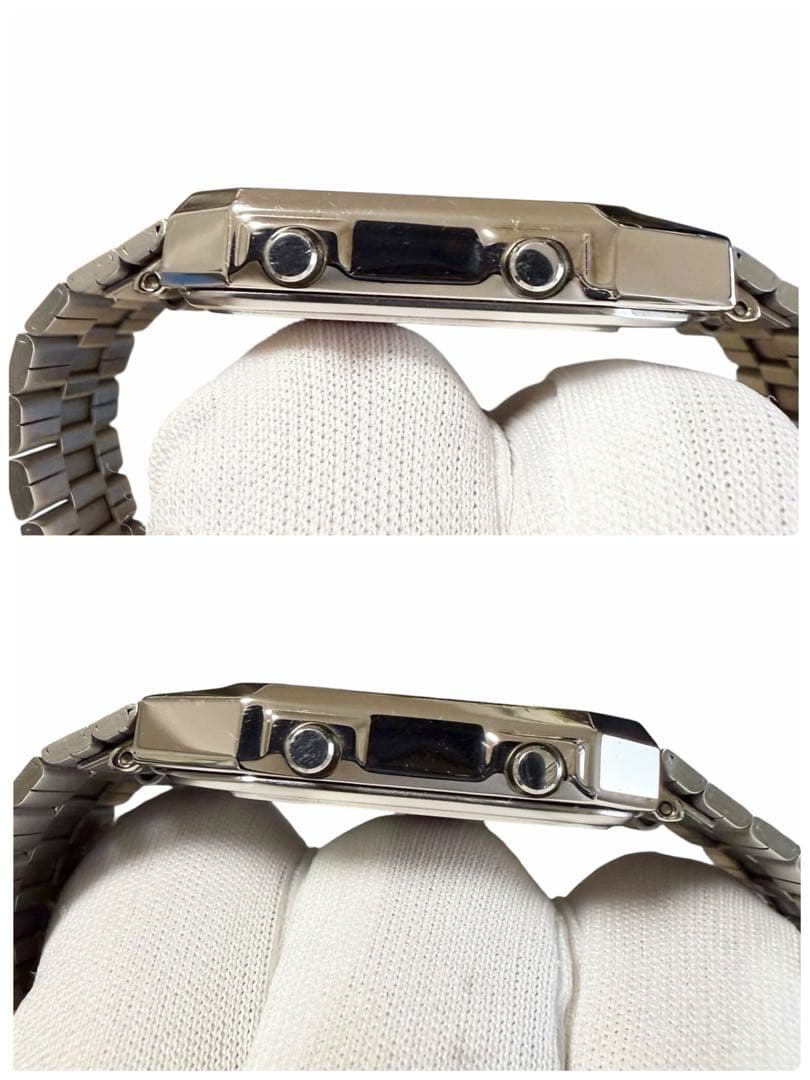 美品 シチズン アナデジテンプ 8988-001911 メンズ クォーツ腕時計