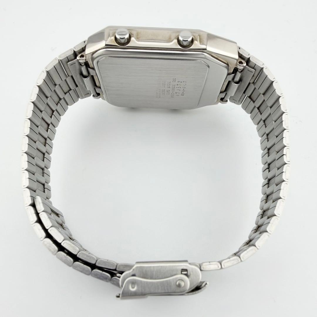 美品 シチズン アナデジテンプ 8988-001911 メンズ クォーツ腕時計